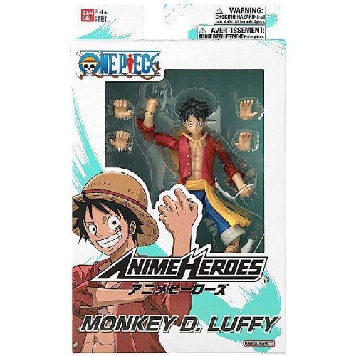 One Piece: Anime Heroes - Monkey D. Luffy (Renewal) Φιγούρα Δράσης (17cm)