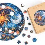 Lubiwood Ξύλινα Puzzle Flower Night Mandala